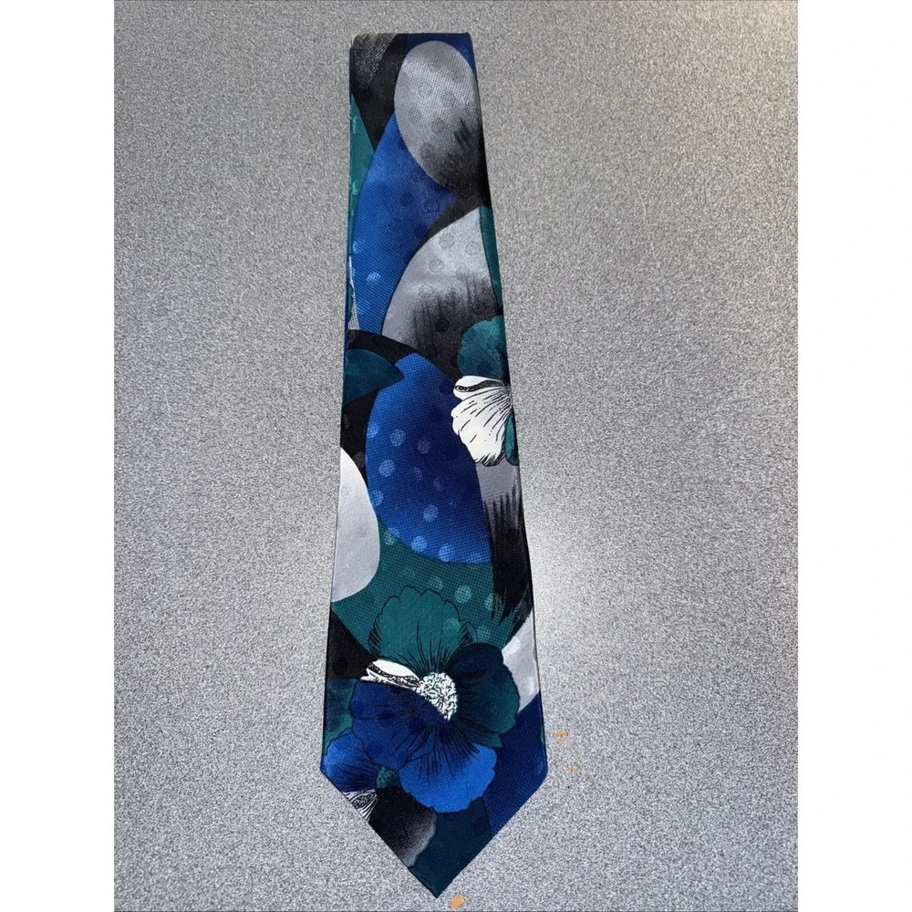 Vintage Bugle Boy Tie Polyester Blend Made In The USA